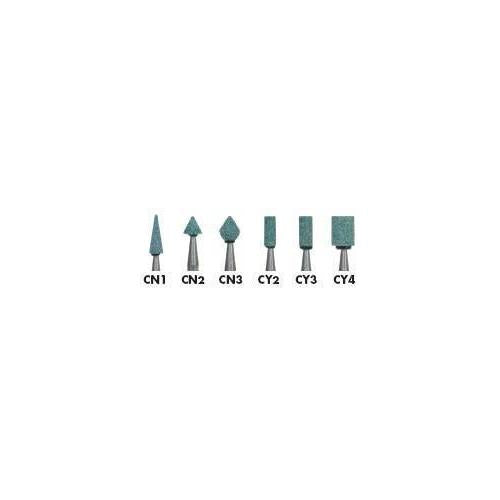 Shofu Dental 0101 Dura-Green Finishing Stones Friction Grip FG Cone CN1 12/Pk