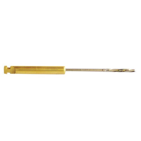 Coltene Whaledent P42-4 ParaPost Drills Two Fluted Size 4 .040" Yellow 3/Pk
