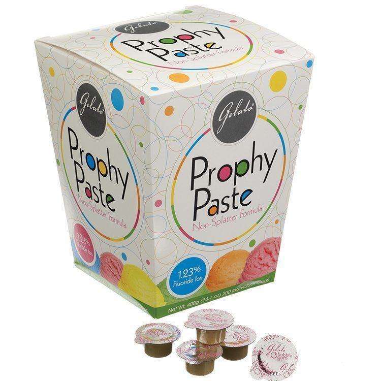 House Brand 24-02877 Gelato Prophy Paste Cups Fine Grit Bubble Gum 200/Bx