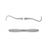 Premier Dental 1005040 Double End Sickle Scaler #H6-H7 With Big Easy Handle