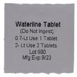 House Brand Dentistry 102101 Dental Waterline Cleaner Tablets 60/Pk 750 mL Comparable to BluTab BT50