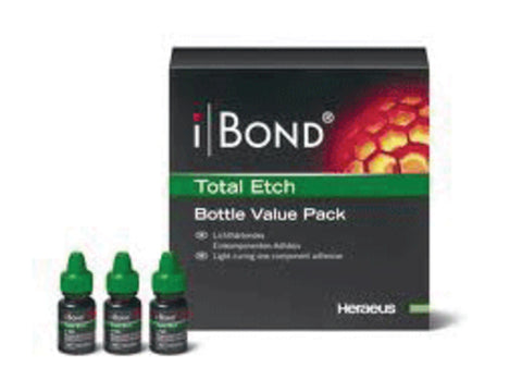 Kulzer 66039867 iBond Total Etch Bonding Agent Adhesive System 4 mL 3/Pk