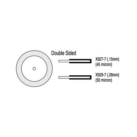 Abrasive Technology X927-7 Thin-Flex Double Sided Diamond Disc