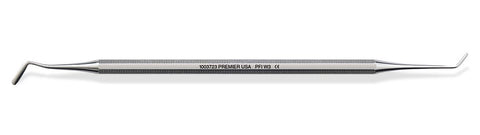 Premier Dental 1003723 Double End #W3 Composite & Plastic Filling Instrument With Octagonal Handle