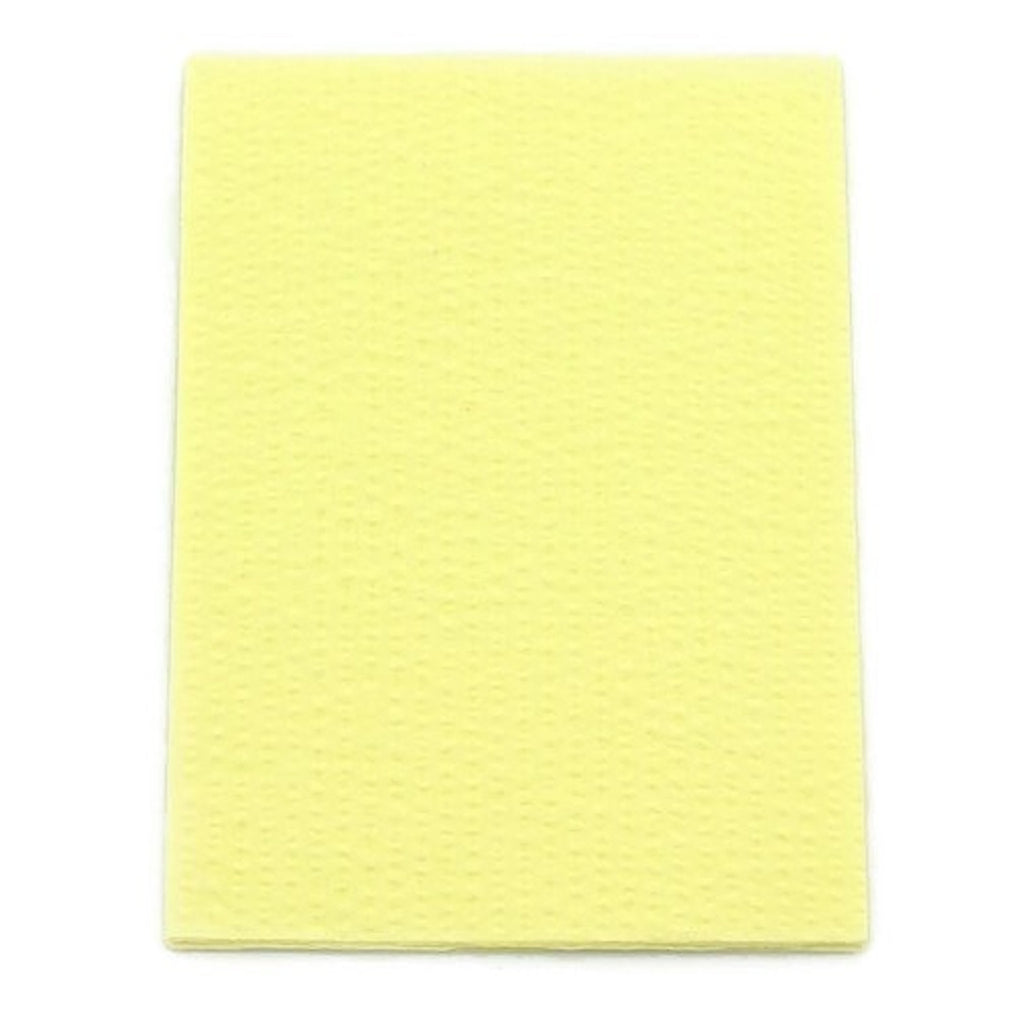 Crosstex WEXAYE Advantage Dental Patient Bibs 2-Ply 13" X 18" Yellow 500/Pk