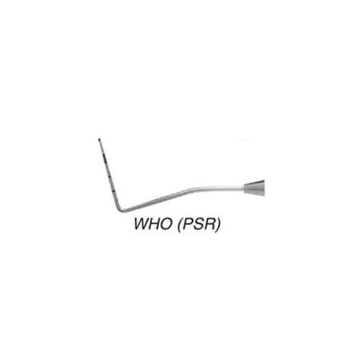 House Brand 716-538 Pomee WHO 11.5 Clear View Periodontal Probe Hollow Handle