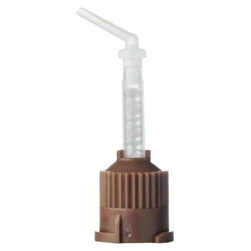 Bisco X-81267P Dual-Syringe Mixing And Root Canal Dental Tips Brown Clear 30/Pk