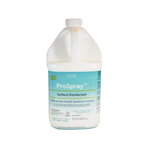 Certol PSC128 ProSpray Surface Disinfectant Cleaner 1 Gallon Bottle 4 ...