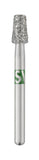 SS White 845KR-025C Piranha FG Friction Grip Modified Flat End Taper Coarse Grit Diamond Burs 25/Pk