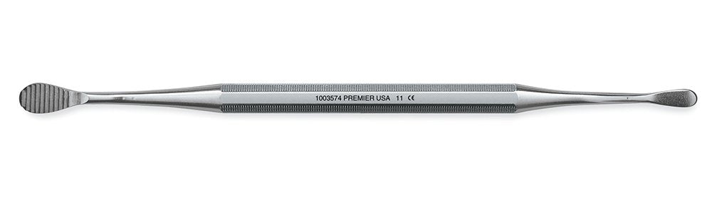 Premier Dental 1003574 Bone File Double End #11 Stainless Steel