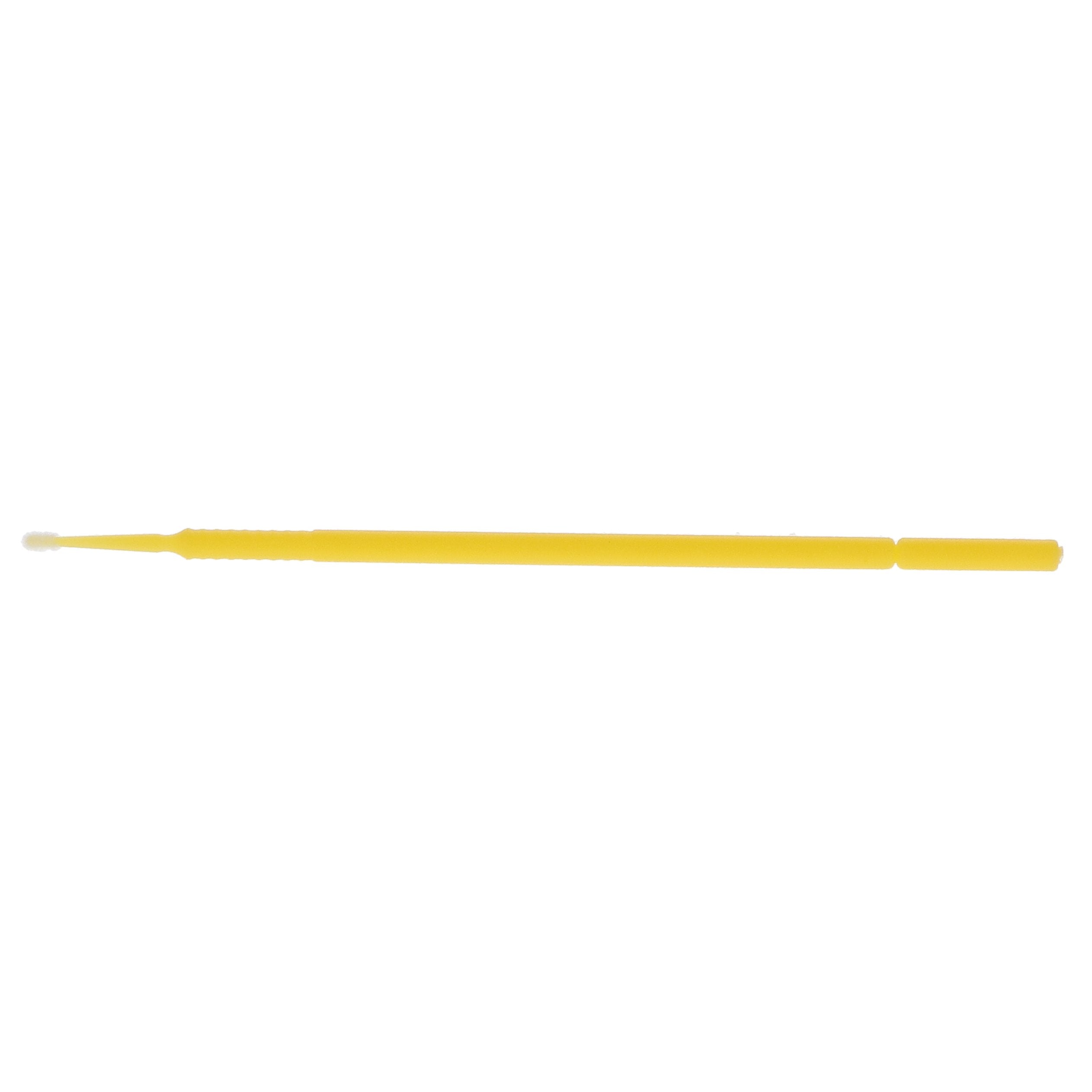 House Brand Dentistry 101320 Micro-Brush Disposable Applicators Fine Yellow 4 x 100/Pk