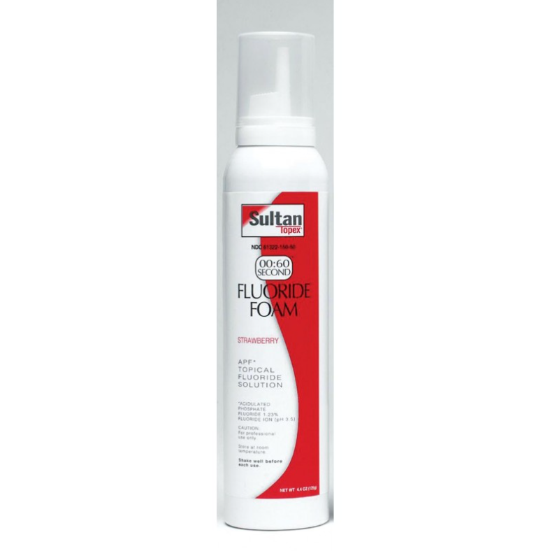 Sultan 31150 Topex APF Foam Fluoride Strbry 4.4Oz/Ea