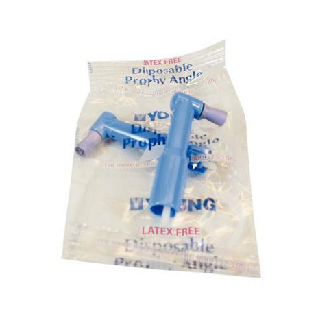 Young Dental 131612 Disposable Prophy Angles Latex Free Soft Purple 1200/Pk
