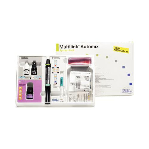 Ivoclar Vivadent 645954 Multilink Automix Universal Dental Cement System Pack White EXP Apr 2023