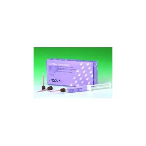 GC 136507 Temp Advantage Temporary Cement with Fluoride Syringes 7.5 Gm 4/Pk EXP Nov 2024