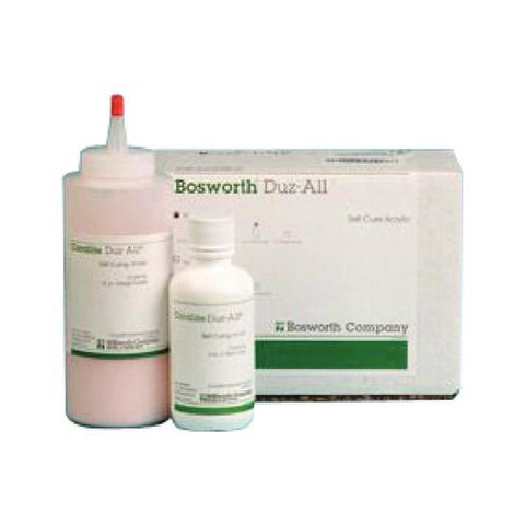 Keystone 166260 Bosworth Duz-All All Purpose Self Cure Acrylic Repair Material Pink