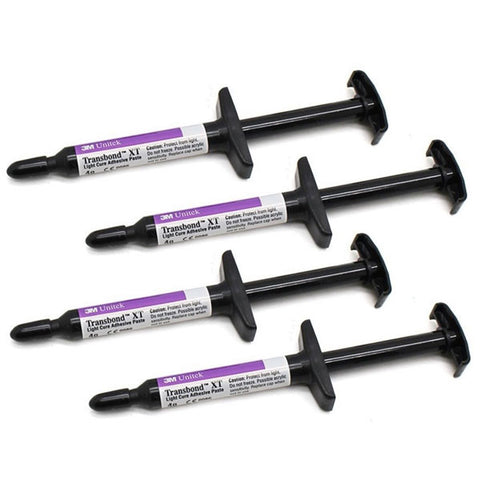3M ESPE 712-036 Transbond XT Orthodontic Adhesive Bonding Syringes 4/Pk 4 Gm
