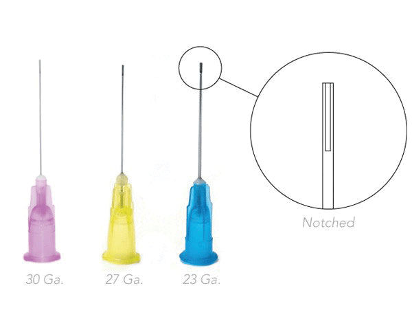 3D Dental EN201 Endo Irrigation Needles 100/Pk 27ga