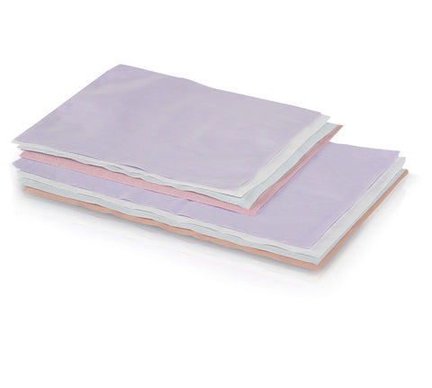 House Brand 3021 Disposable Headrest Covers Paper/Poly 10" x 13" Lavender 500/Cs