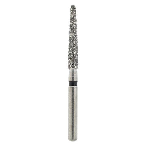 Axis Dental SC850L-018 NTI FG Friction Grip Long Round End Taper Super Coarse Grit Diamond Burs 5/Pk