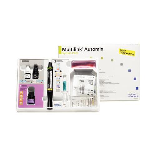 Ivoclar Vivadent 627473 Multilink Automix Easy Resin Cement System Pack Yellow EXP Mar 2024