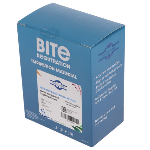 House Brand Dentistry 210104 Bite Registration Cartridge Rigid Fast Set 2/Pk