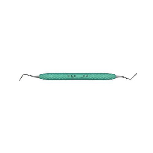 PDT R158 Cruise Line O'Hehir New Millennium Dental Curette #17/18 Green