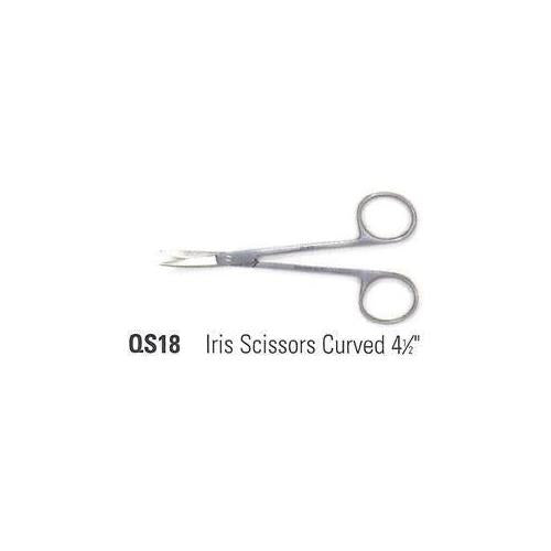 House Brand 722-1510 Pomee Iris Dental Scissor 4.5" Curved Tissue Suture Cut