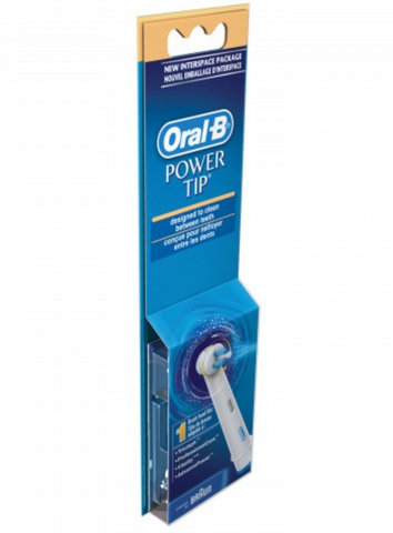 Proctor & Gamble 80343191 Oral-B Electric Toothbrush Heads Interproximal Clean Power Tip 6/Bx