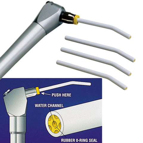 Pinnacle Products 77200 Seal-Tight Air/Water Syringe Dental Tips White 200/Bag