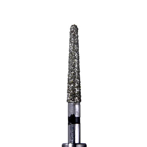 Mydent 856L-018SC Defend FG Friction Grip Super Coarse Grit Long Round End Taper Diamond Burs 10/Pk