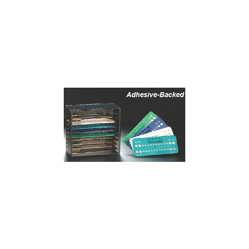 Plasdent 1013 Orthodontic Bracket Tray Rack Holder Smoke Gray Holds 10