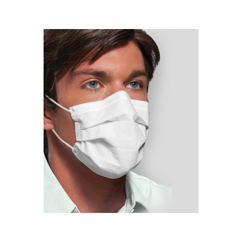 Crosstex GCFCXSF Ultra Sensitive Fog Free ASTM Level 3 Face Masks Fluid Resistant White 40/Bx