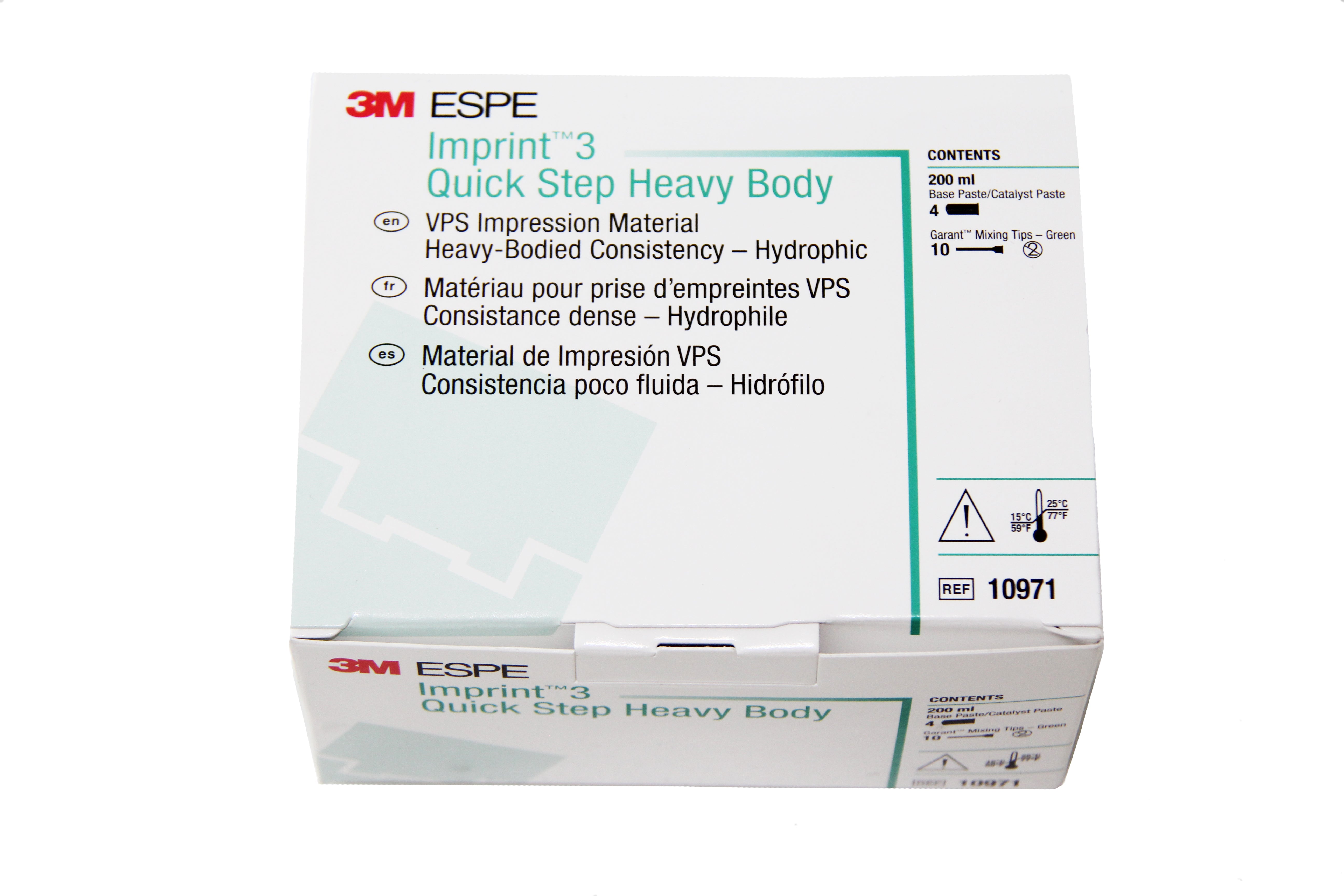 3M ESPE 10971 Imprint 3 VPS Impression Material Quick Step Heavy Body 4/Pk 50 mL