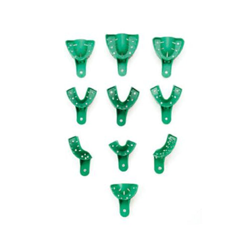 Keystone 921366 BoTrays Perforated Impression Trays #3 Medium Upper 12/Pk