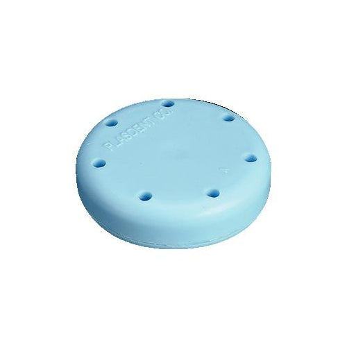 Plasdent 400BS-2 Small Round Bur Block Blue 7 Capacity Autoclavable