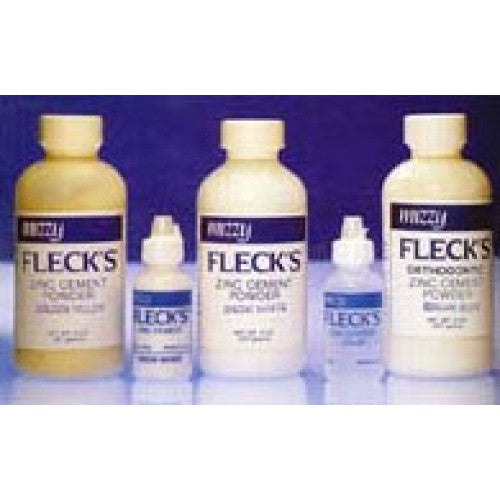 Keystone 605.02 Fleck's Self Cure Zinc Phosphate Cement Powder Light Yellow 29 Gm