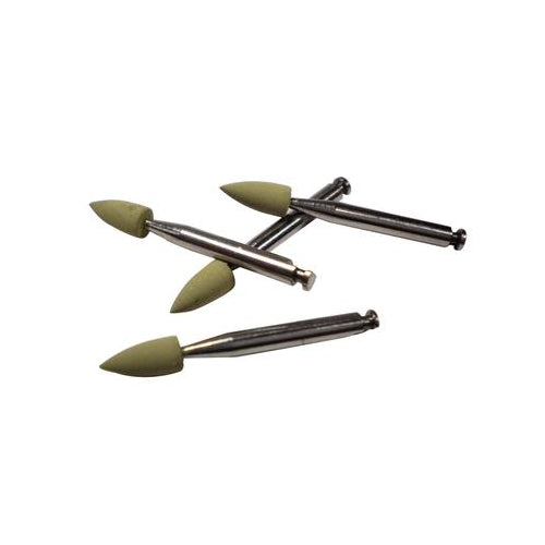 Ivoclar Vivadent 557614 Astropol Dental Polishers Small Flame Points Green 6/Pk