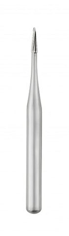 SS White 18014 FG Friction Grip Fissurotomy Short Shank Micro Narrow Taper Fissure Carbide Burs 10/Pk