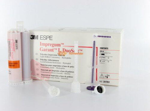 3M ESPE 31751 Impregum Garant L Duosoft Polyether Light Body 50 mL 4/Pk EXP Nov 2024