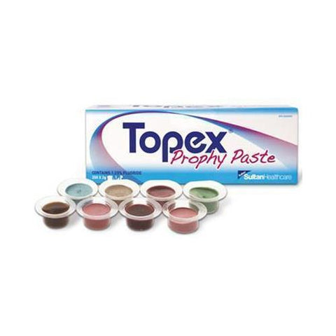 Sultan 30012 Topex Prophy Paste Mint Medium Grit with Fluoride 200/Bx