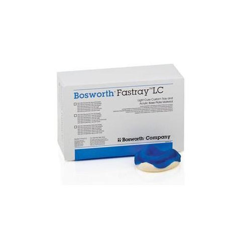 Bosworth 0921407 Fastray LC Custom Tray & Acrylic Base Plate Material White 50/Pk