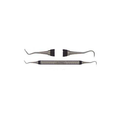 Hu-Friedy SNEV1/H56 Neville #1/H5 Hygenist Scaler with #6 Satin Steel Handle