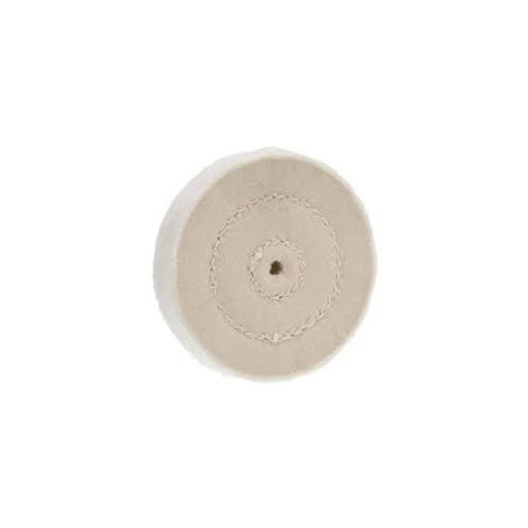 Buffalo Dental 07930 Muslin Buffs Center Hole 35 Ply 3" Diameter