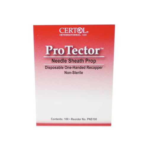 Certol PNS100 ProTector Needle Sheath Props Heavyweight 2.5" X 3.25" 100/Pk