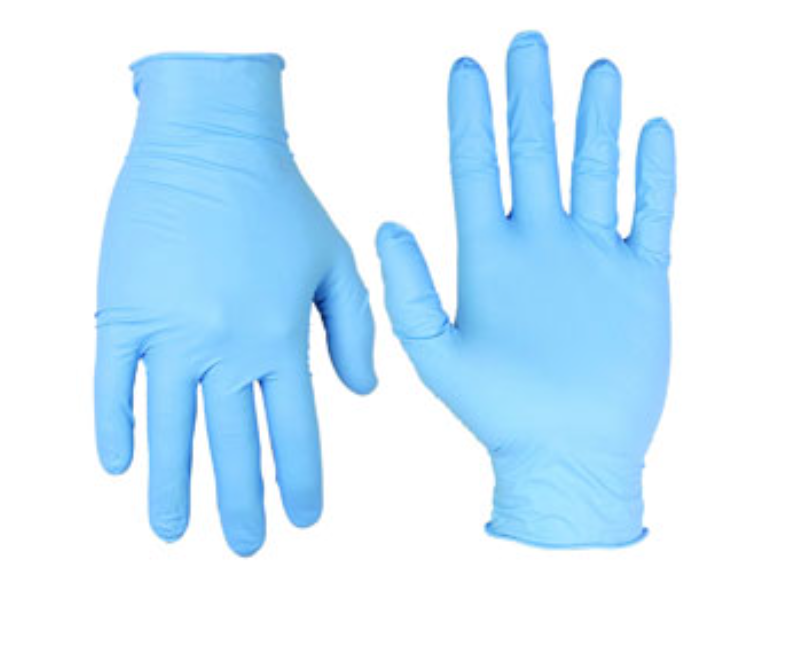 Cranberry CR3348 Evolve 100 Nitrile Exam Gloves Large Blue 100/Bx