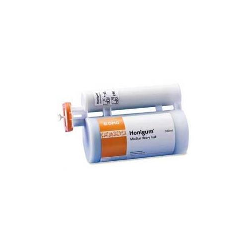 DMG 999638 Honigum Mixstar QuadFast Heavy Body Impression Material Cartridge 380 mL