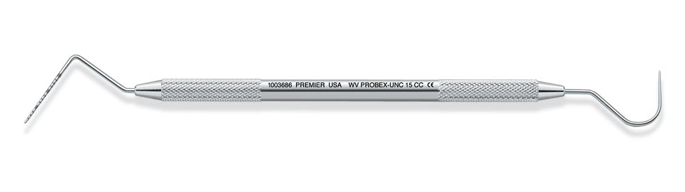 Premier Dental 1003686 Double End UNC15/23 Probex With Round Handle