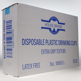 House Brand Dentistry 109250 Disposable Plastic Dental Drinking Cups Blue 1000/Cs 5 Oz