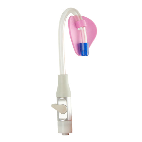 Pulpdent 50Z975 Petal Dental Saliva Ejector Holder Pink 50/Bx